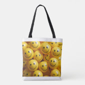 smiley tote bag (Achterkant)