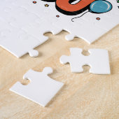 Smiley Verjaardag Legpuzzel (Zijkant)