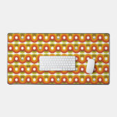 Smiley Vintage Retro Patroon Nr. 02 Bureaumat (Keyboard & Muis)