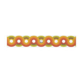 Smiley Vintage Retro Patroon Nr. 02 Uitnodigingen Wikkel (Vlak)