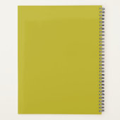 Smiley Vintage Retro Pattern No. 02 Planner (Achterkant)