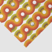 Smiley Vintage Retro Pattern No. 02 Tissuepapier (Detail)