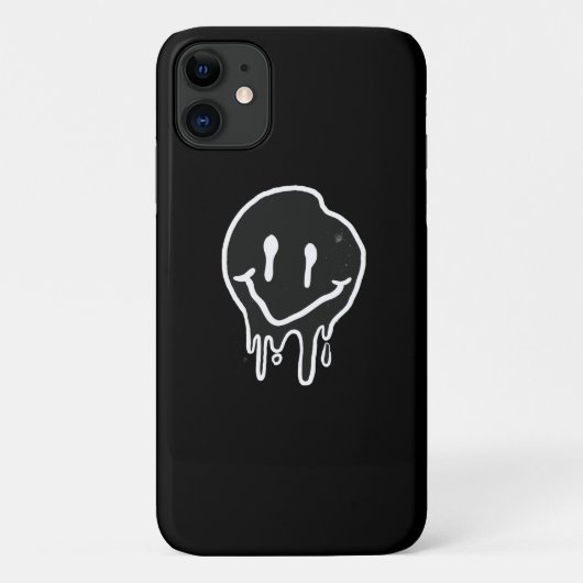 SmileyBlack Case-Mate iPhone Case (Achterkant)