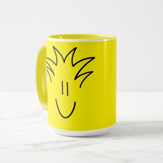 SmileyLogo 15oz. Combinatie Mok (Voorkant links)