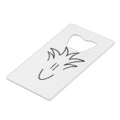 SmileyLogo Creditkaart Flessenopener (Achterkant Gekanteld)