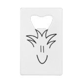 SmileyLogo Creditkaart Flessenopener (Achterkant)