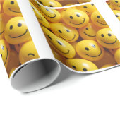 smileys cadeaupapier (Rol Hoek)