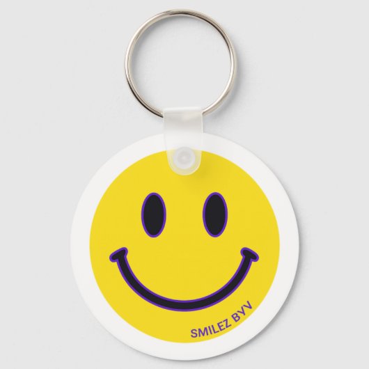 Smilez By V Encouraging Keychain (Voorkant)
