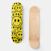 Smilie Face Cruiser Skateboard (Voorkant)