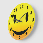Smilie Face Happy Grote Klok (Hoek)