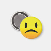 Smilie Face Sad Magneet (Voorkant / Achterkant)