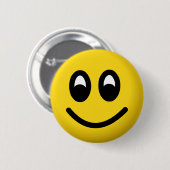 smilie ronde button 5,7 cm (Voorkant /achterkant)