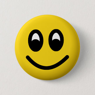 smilie ronde button 5,7 cm