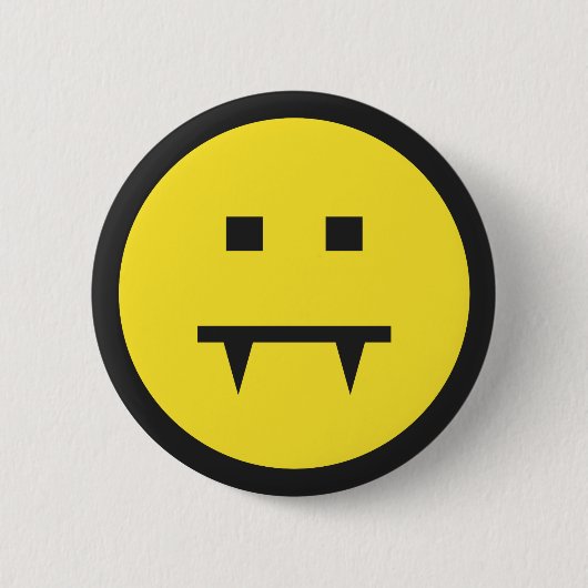 Smilie Vampyre Button (Voorkant)