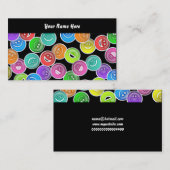 Smilie Wallpaper, Jouw naam hier Visitekaartje (Voorkant / Achterkant)