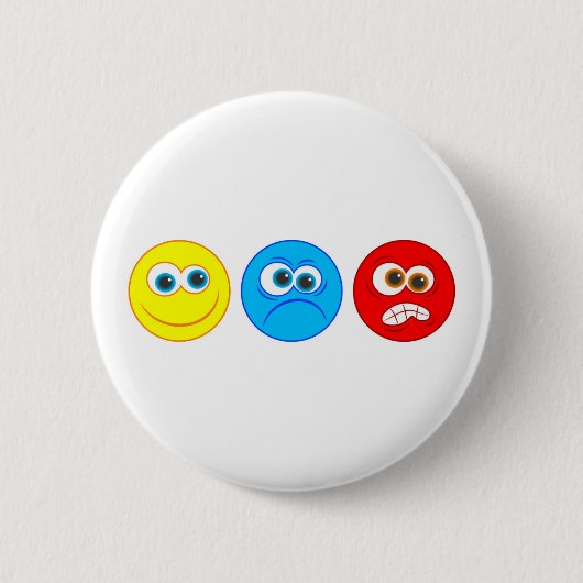Smilies Ronde Button 5,7 Cm (Voorkant)