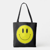SMILIEWEAR™ is alleen de glimlach-schoudertas Tote Bag (Achterkant)