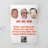 Smilin' Jack Feestdagen Kaart (Binnen)