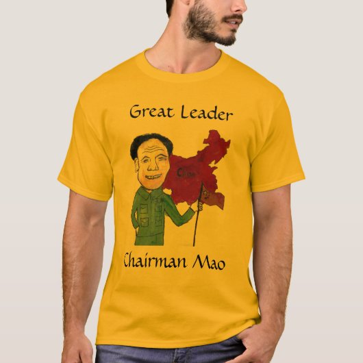 Smilin' Mao T-shirt (Voorkant)