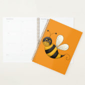 Smiling Bee Fun Bumblebee Character Planner (Display)