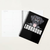 Smiling Black Labrador, Lab Planner (Display)