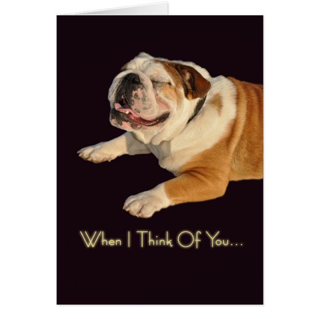 Smiling Bulldog (Voorkant)