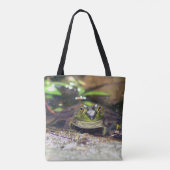 Smiling Bullfrog Animal Tote Bag (Achterkant)