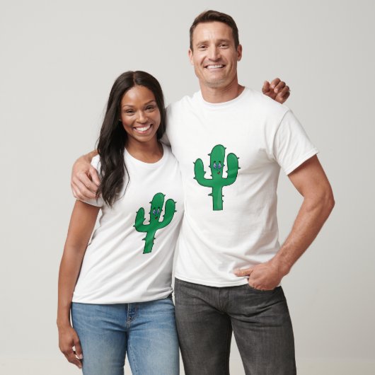 Smiling Cactus T-shirt (Unisex)