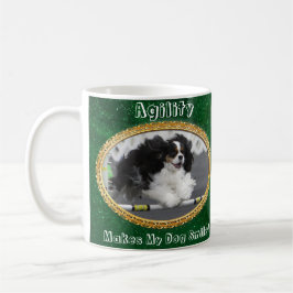 Smiling Cavalier Agility Dog Mug Koffiemok