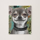 Smiling Chihuahua Dog Legpuzzel (Verticaal)