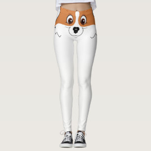Smiling Corgi Leggings