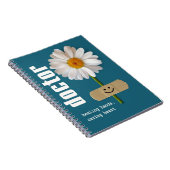 Smiling Daisy Gift Notitieboek voor Doctor (Rechterzijde)