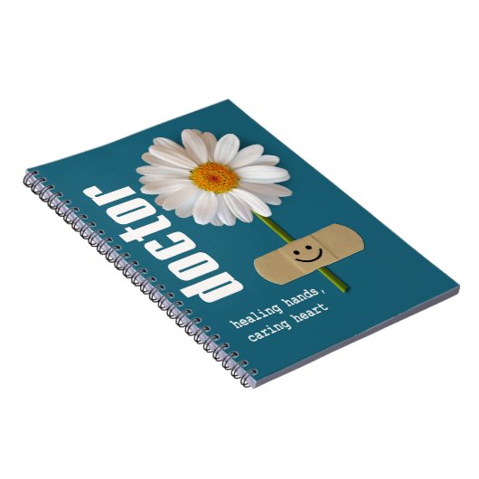 Smiling Daisy Gift Notitieboek voor Doctor (Rechterzijde)