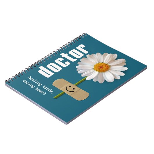 Smiling Daisy Gift Notitieboek voor Doctor (Linkerzijde)