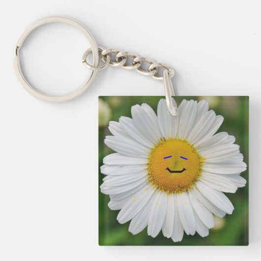 Smiling Daisy Sleutelhanger (Voorkant)