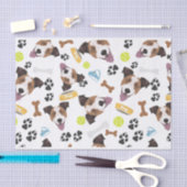 Smiling Dog Jack Russell Terrier Tissuepapier (Craft)