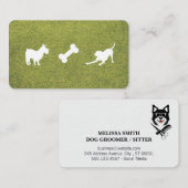 Smiling Doggie | Groomer Tools Visitekaartje (Voorkant / Achterkant)