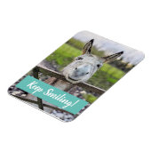 Smiling Donkey "Keep Smiling" Magnet Magneet (Linkerzijde)