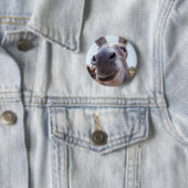Smiling Donkey Ronde Button 5,7 Cm (In situ)