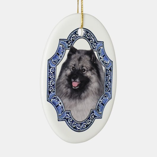 Smiling Dutchman-versiering Keramisch Ornament (Rechts)