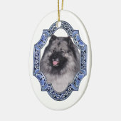 Smiling Dutchman-versiering Keramisch Ornament (Links)