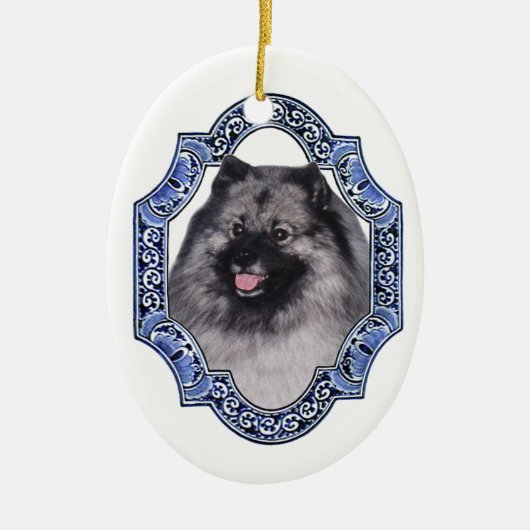 Smiling Dutchman-versiering Keramisch Ornament (Voorkant)