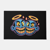 Smiling faces. deurmat (Voorkant)