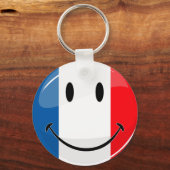 Smiling French Sleutelhanger (Voorkant)