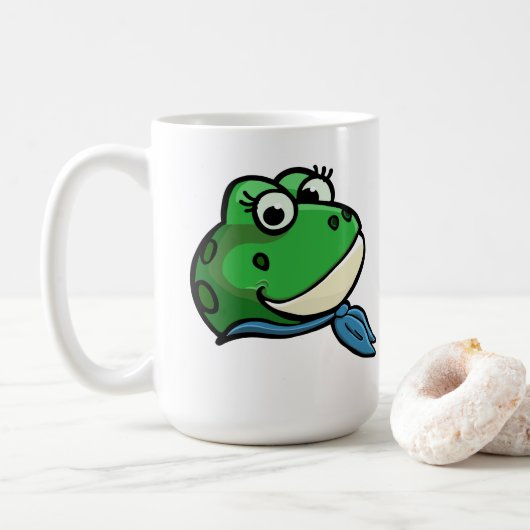 Smiling Frog Koffiemok (Met donut)