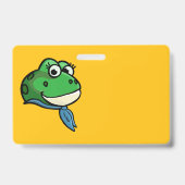 Smiling Frogs Badge (Achterkant)