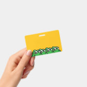 Smiling Frogs Badge (Handheld)