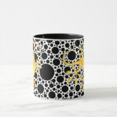 Smiling Gecko - zwarte stippen Mok (Midden)