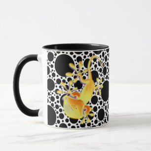 Smiling Gecko - zwarte stippen Mok