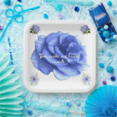 Smiling heart papieren bordje (Feest)